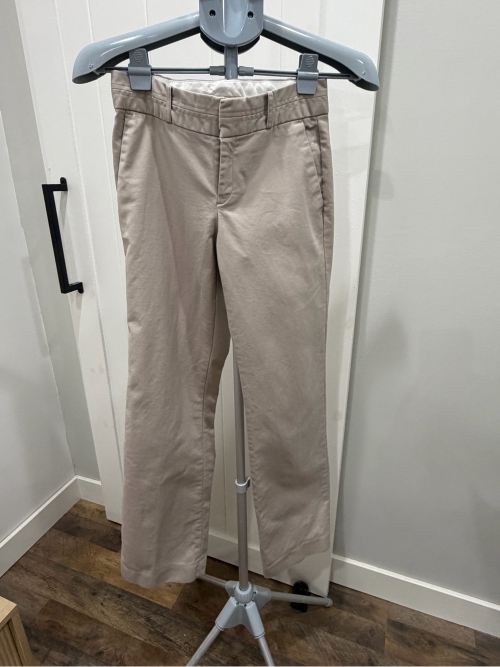 Banana Republic Khaki Straight-Leg Chinos - Light Beige
